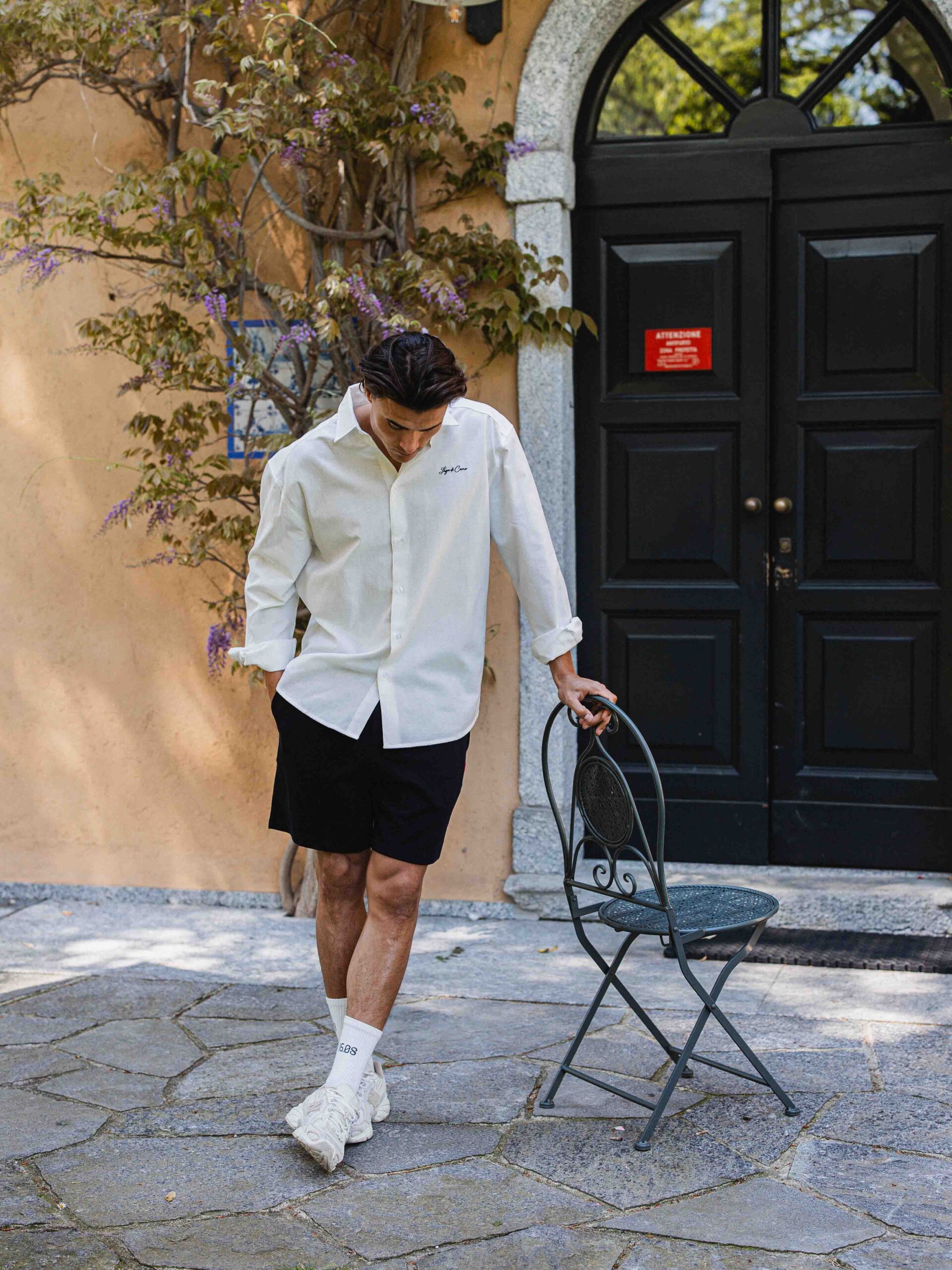 White Oversized Blouse 1608 WEAR