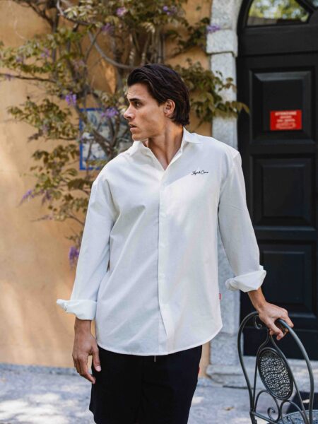 White Oversized Blouse