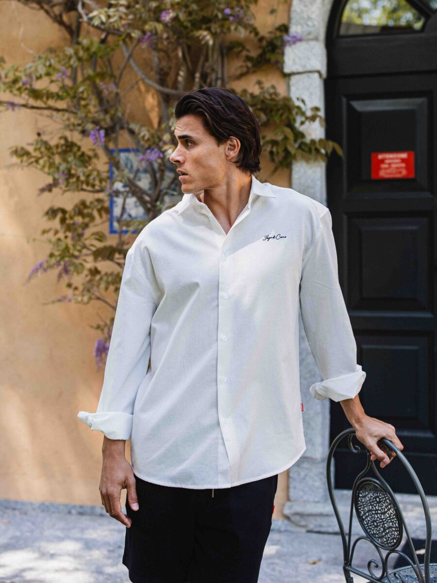 White Oversized Blouse
