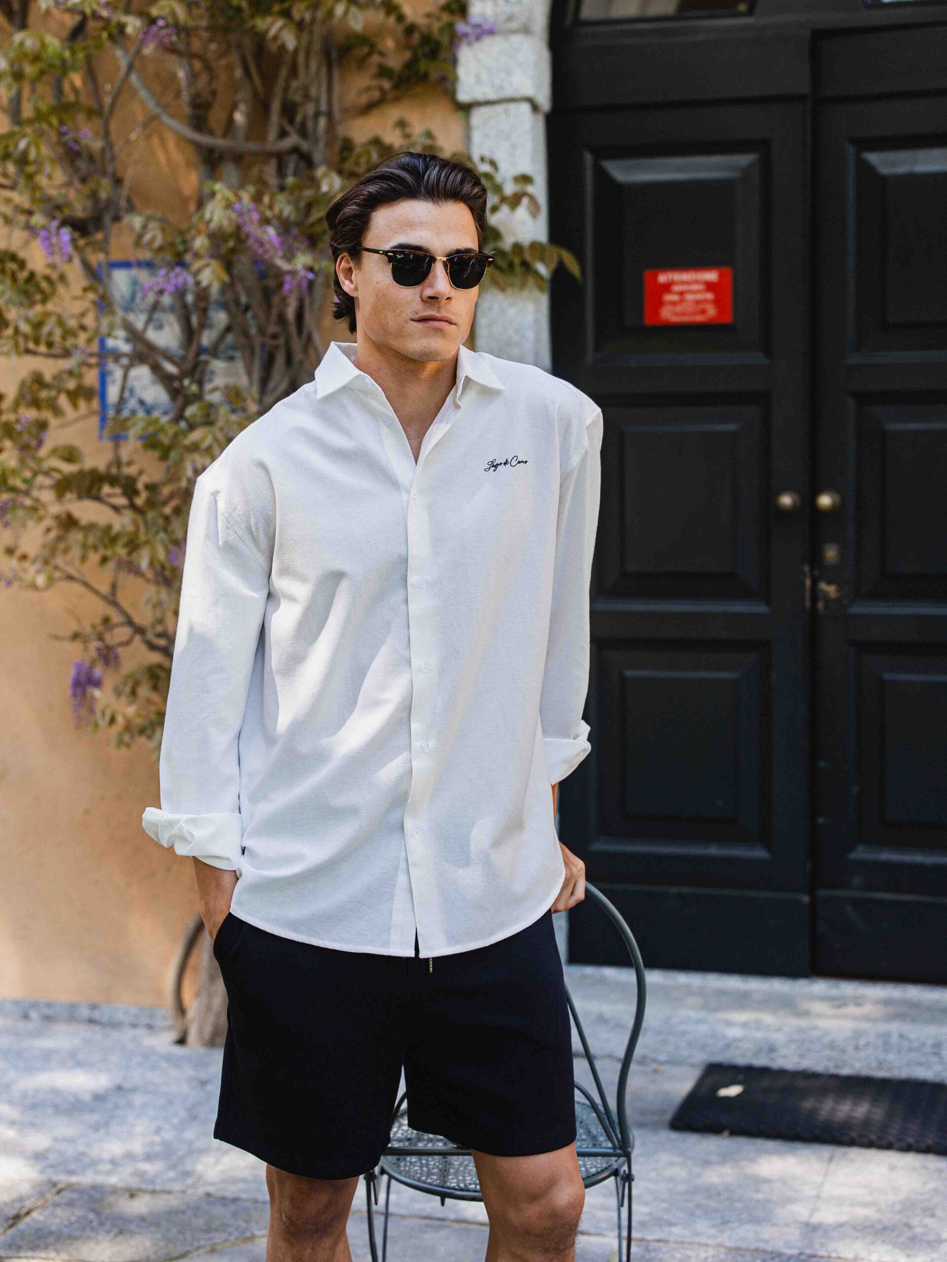 White Oversized Blouse 1608 WEAR