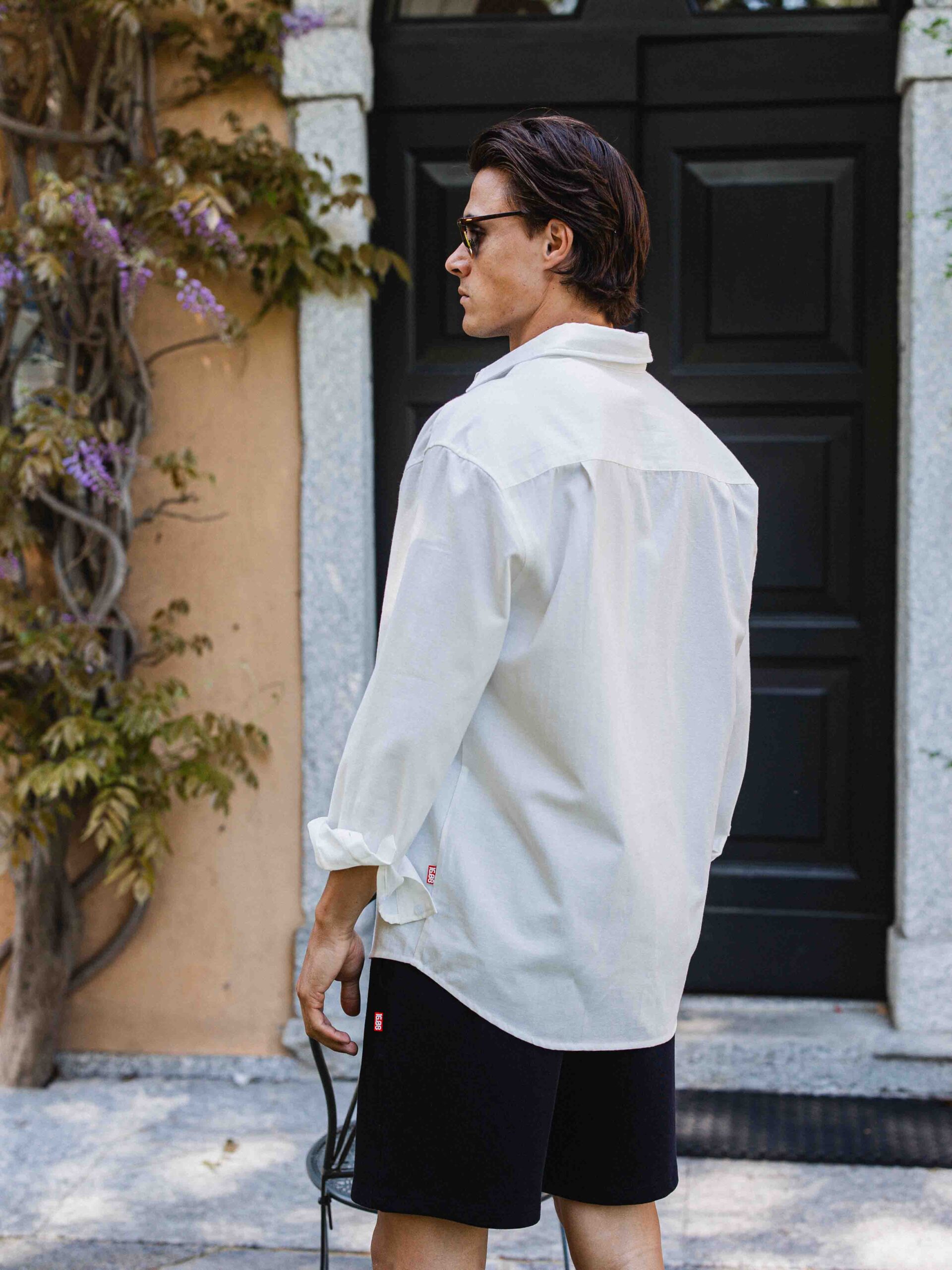 White Oversized Blouse 1608 WEAR