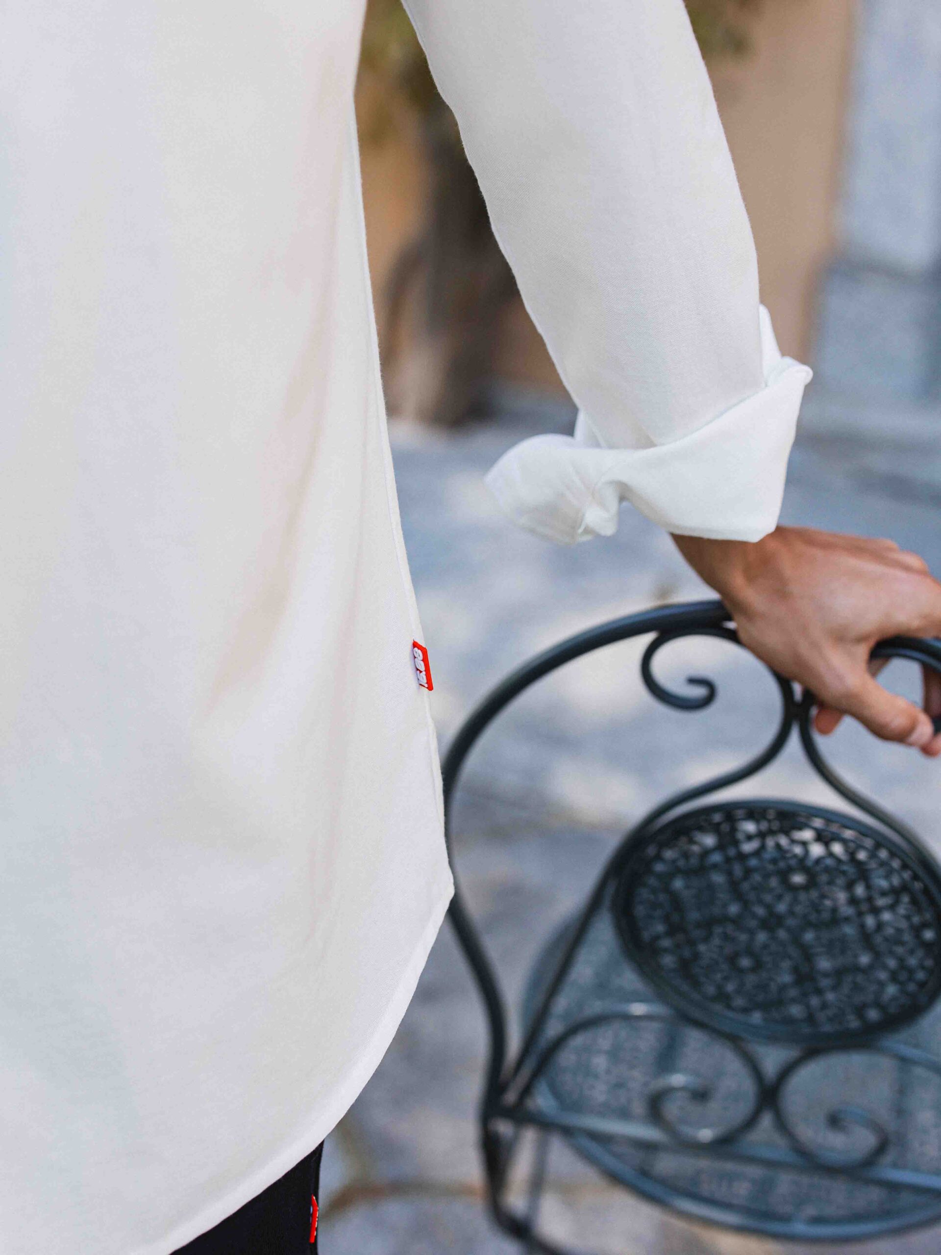 White Oversized Blouse 1608 WEAR