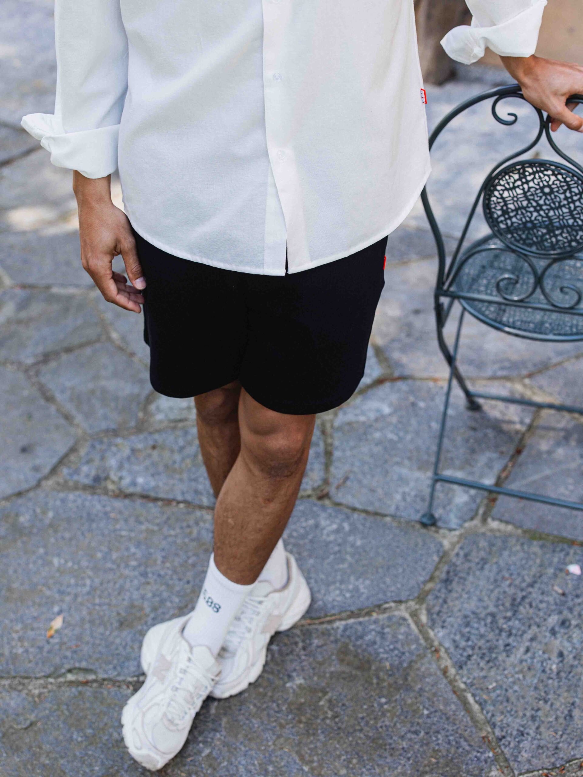 Navy Knit Short 1608 WEAR