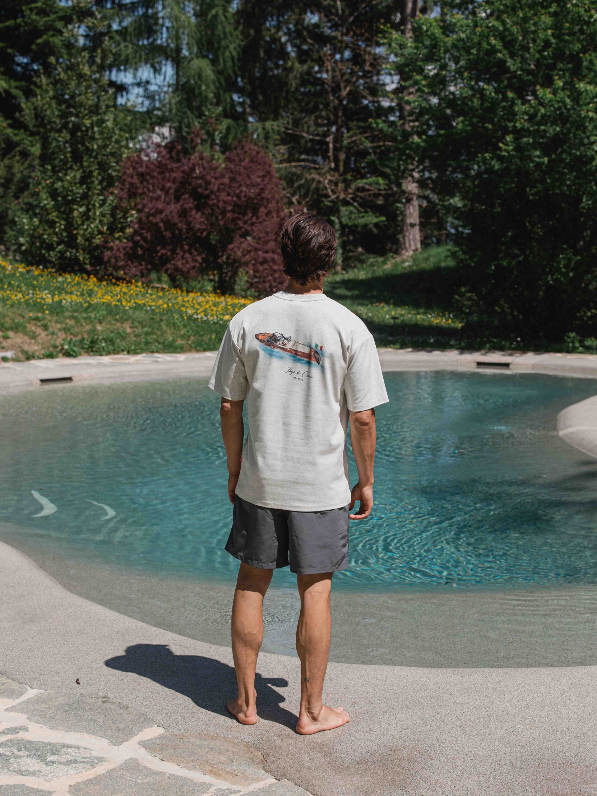Warm Grey Riva Oversized T-shirt 1608 WEAR