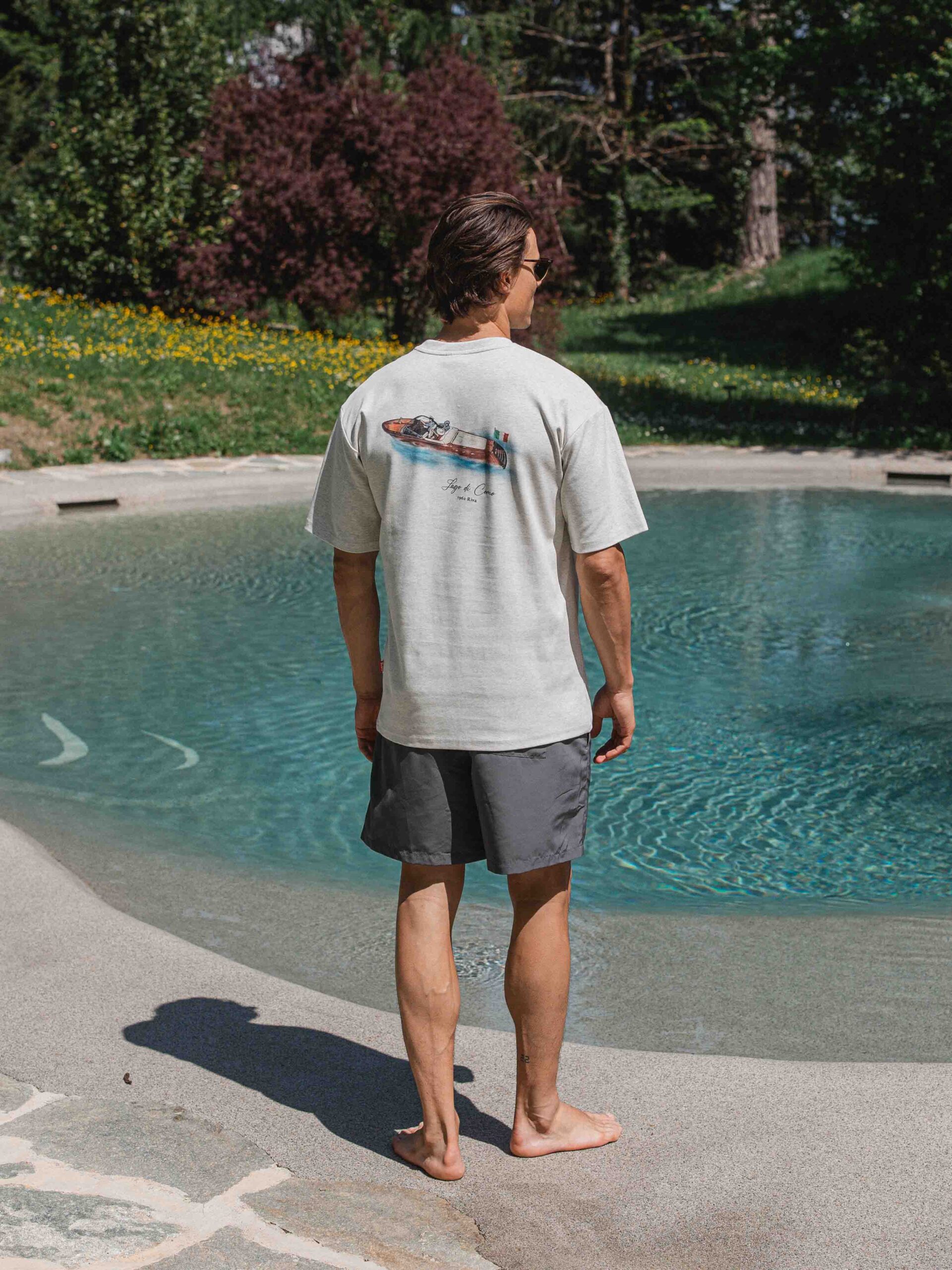 Warm Grey Riva Oversized T-shirt 1608 WEAR