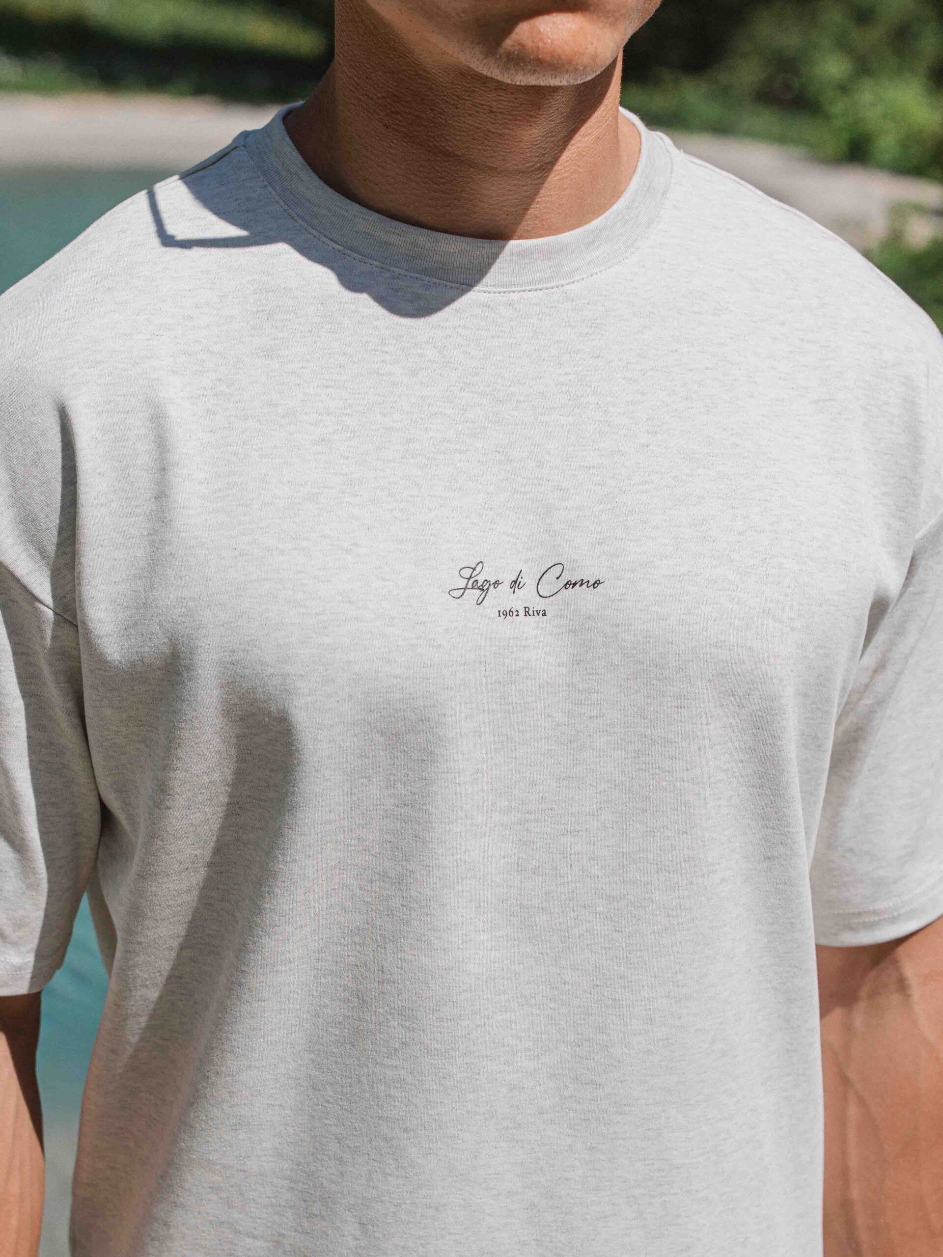 Warm Grey Riva Oversized T-shirt 1608 WEAR