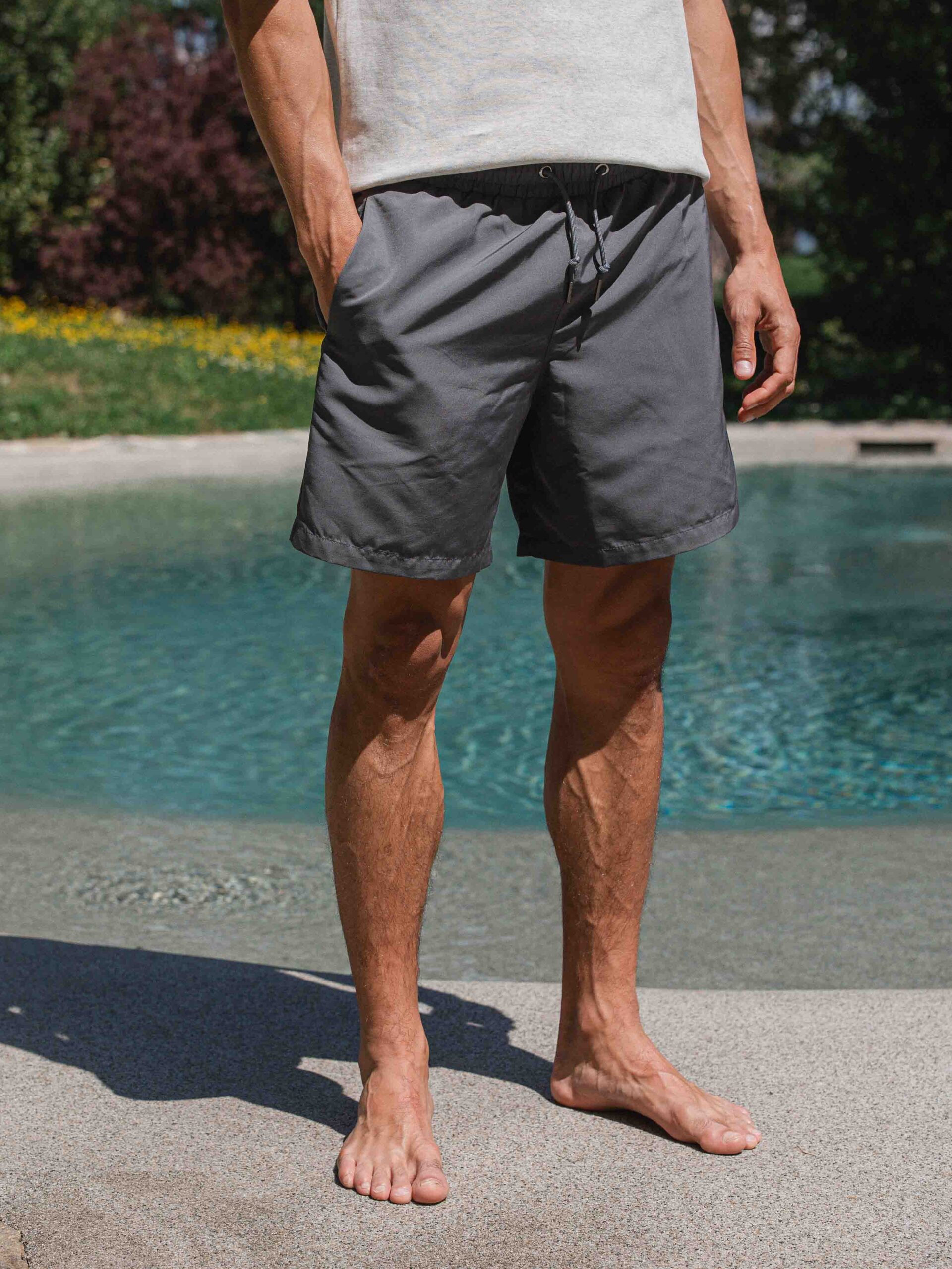 Dark Grey Swimshort 1608 WEAR