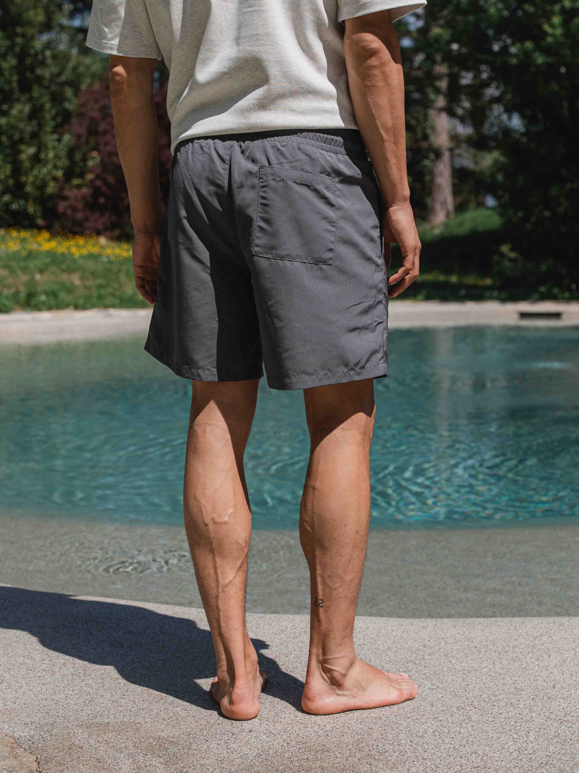 Dark Grey Swimshort 1608 WEAR