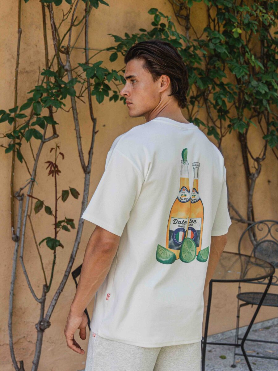 White Birra Oversized T-shirt