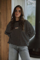 Black Stripe Longsleeve