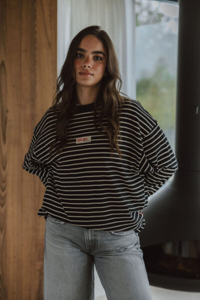 Black Stripe Longsleeve