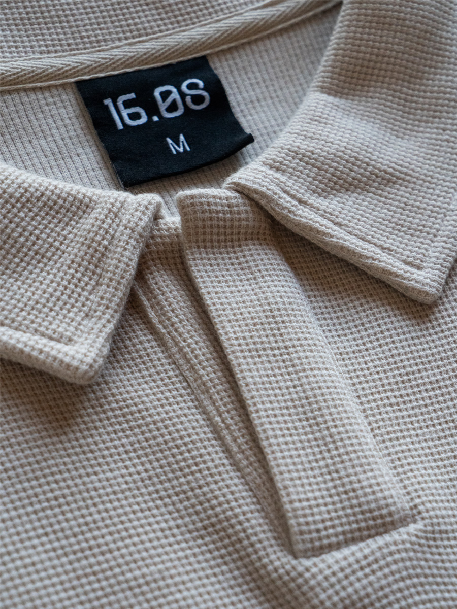 Waffle Oversized Polo 1608 WEAR