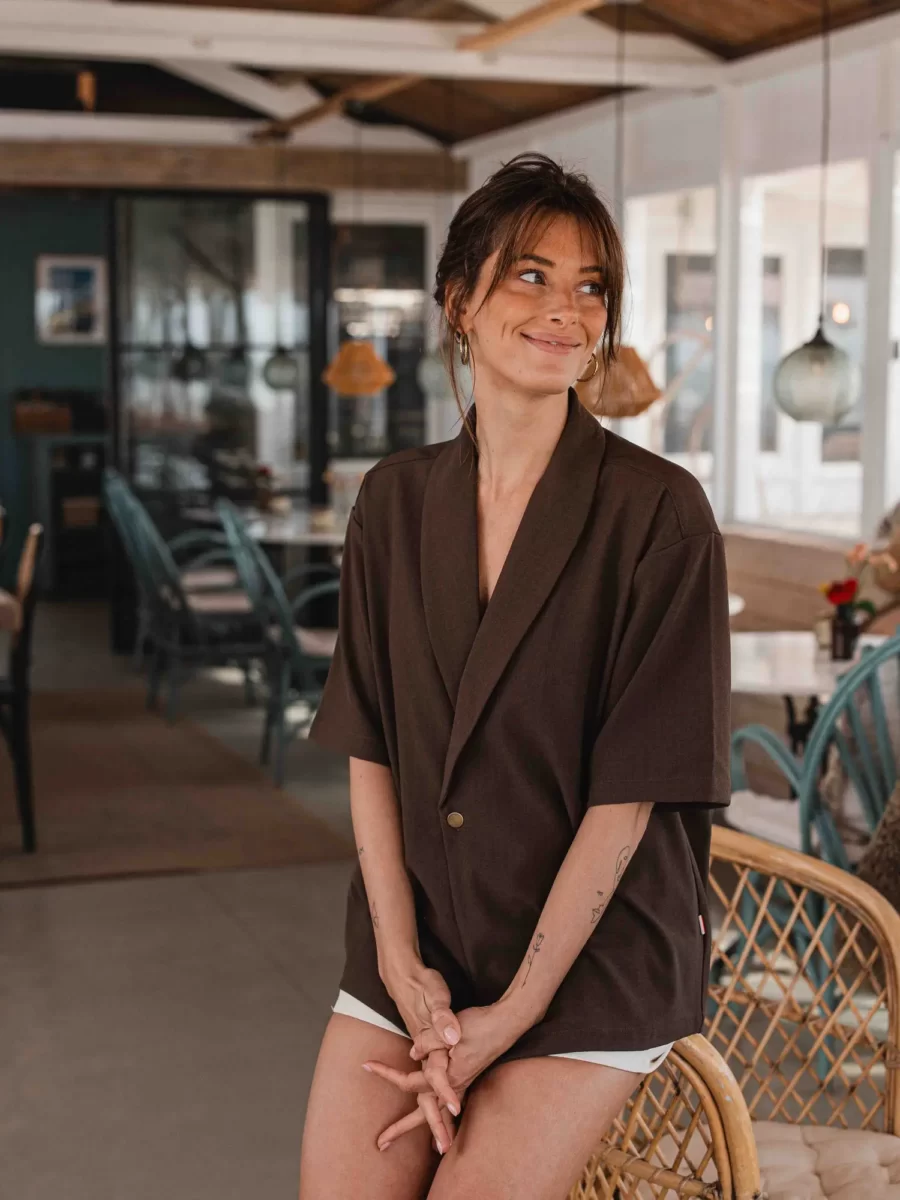 Brown Blazer