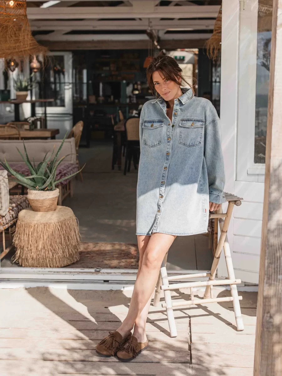 Blue Denim Dress