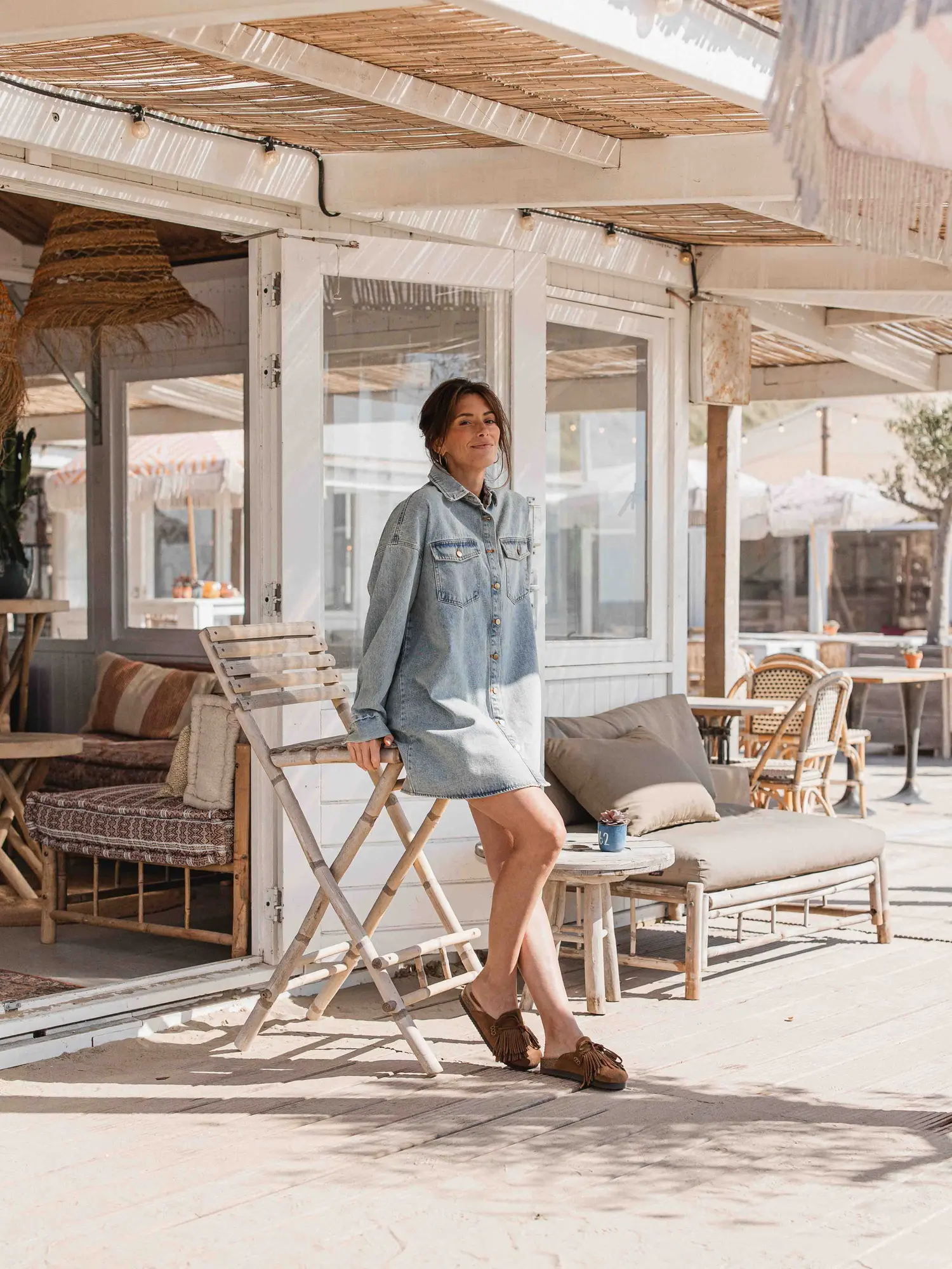 Blue Denim Dress 1608 WEAR