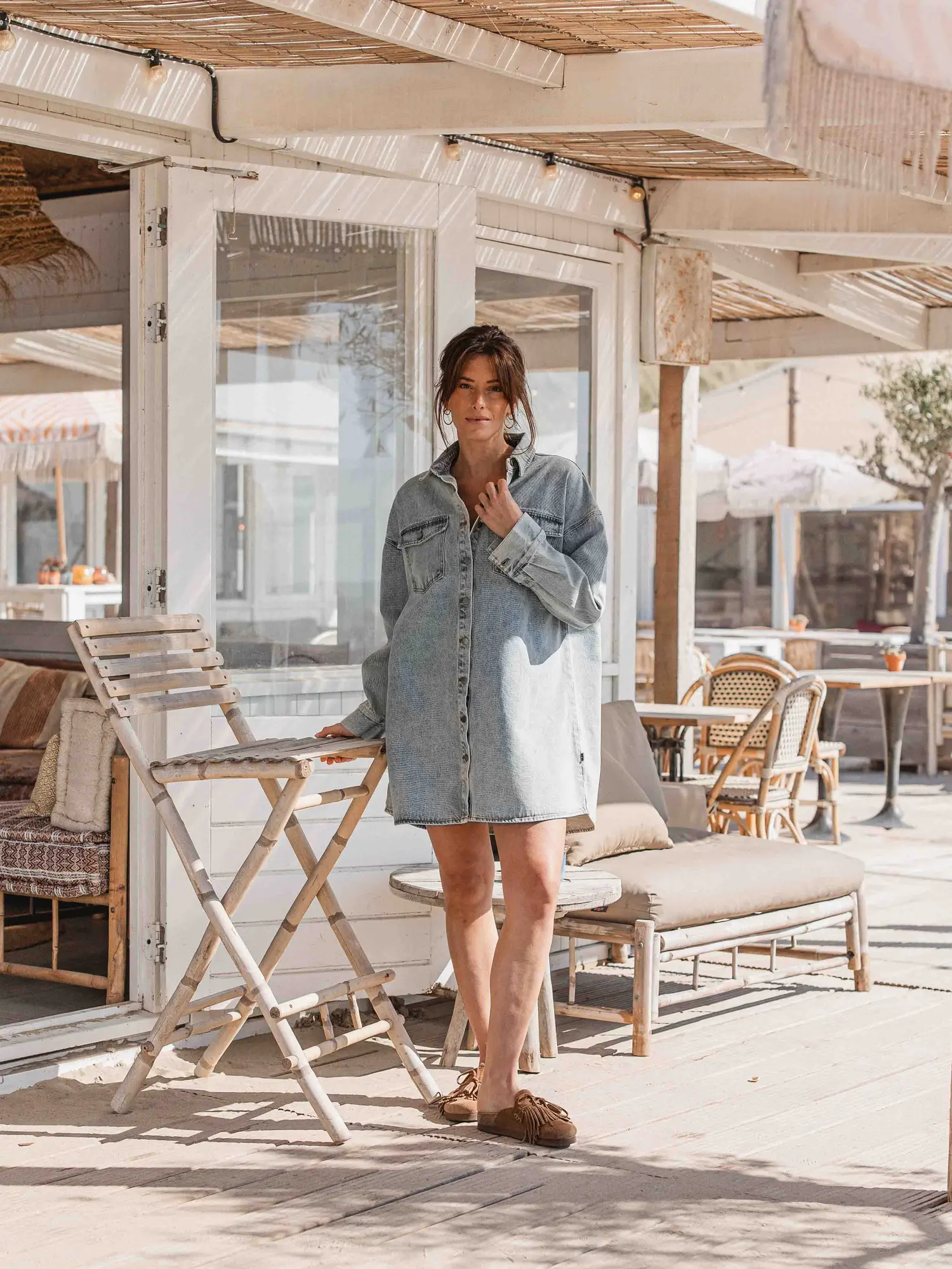 Blue Denim Dress 1608 WEAR