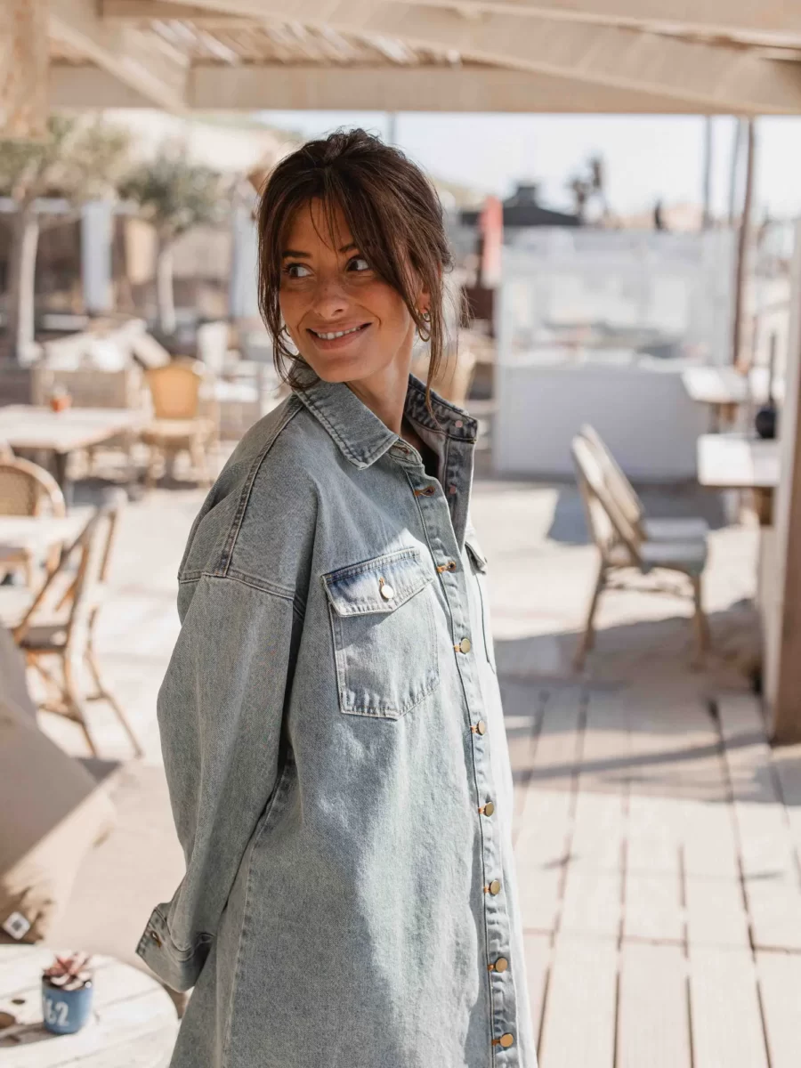 Blue Denim Dress