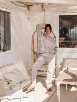 Taupe Jogging Pants