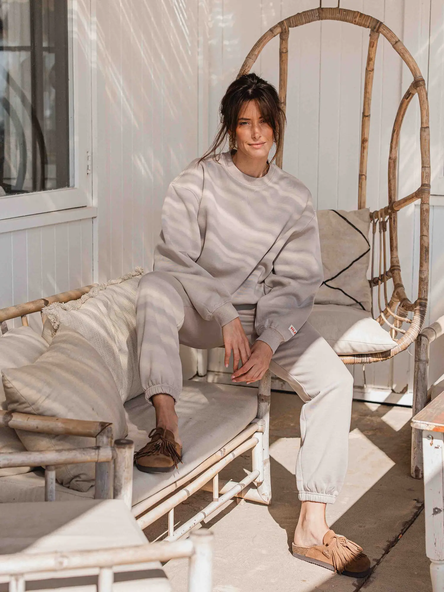 Taupe Jogging Pants 1608 WEAR