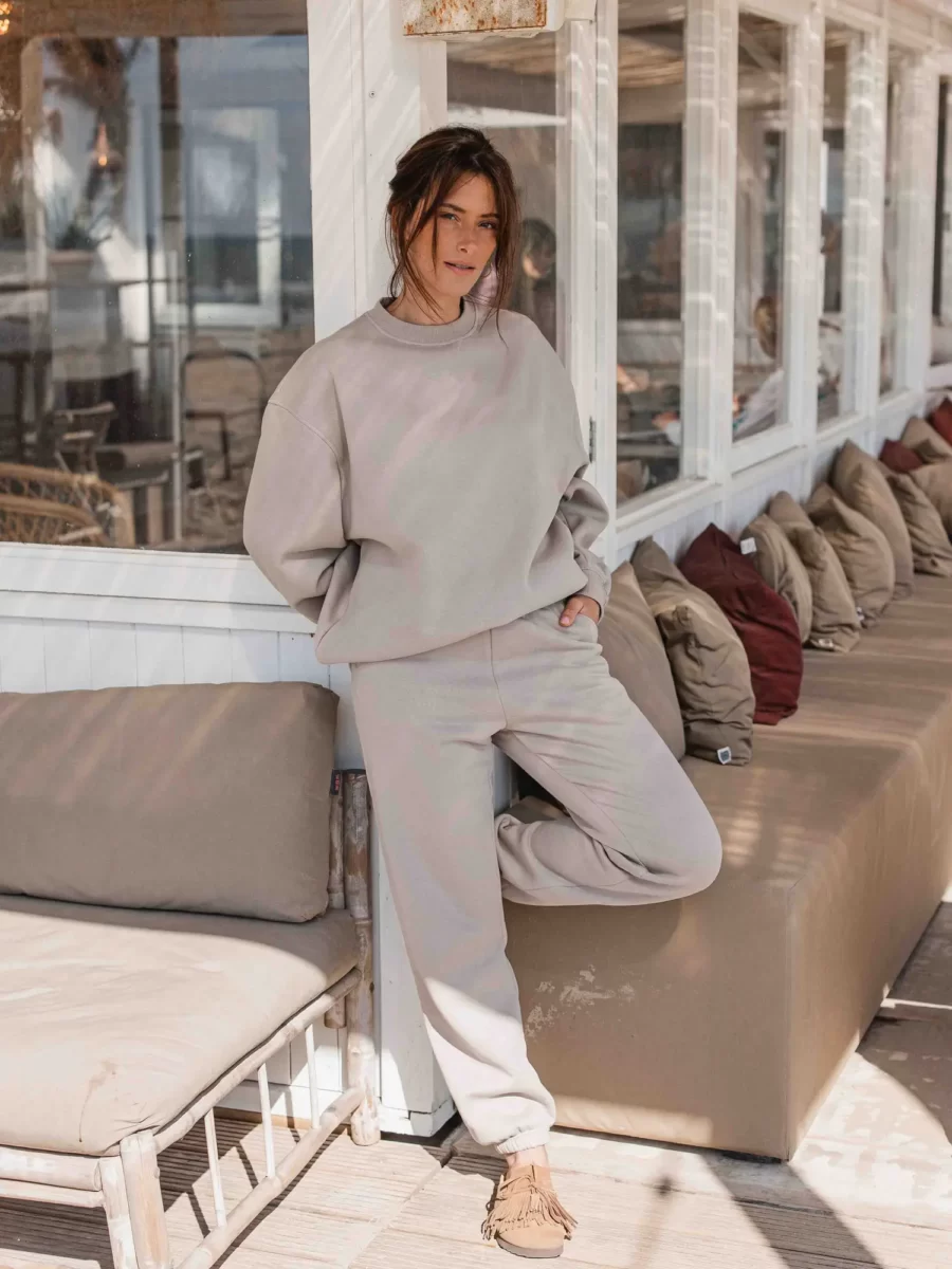 Taupe Jogging Pants