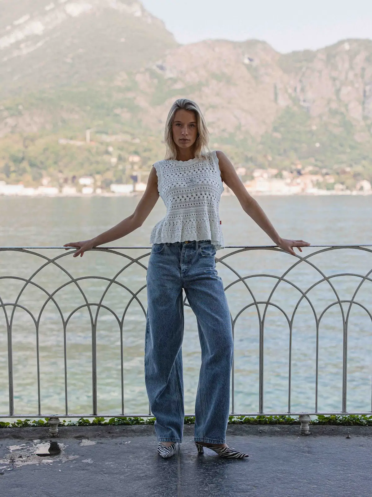 Knitted Peplum Top 1608 WEAR
