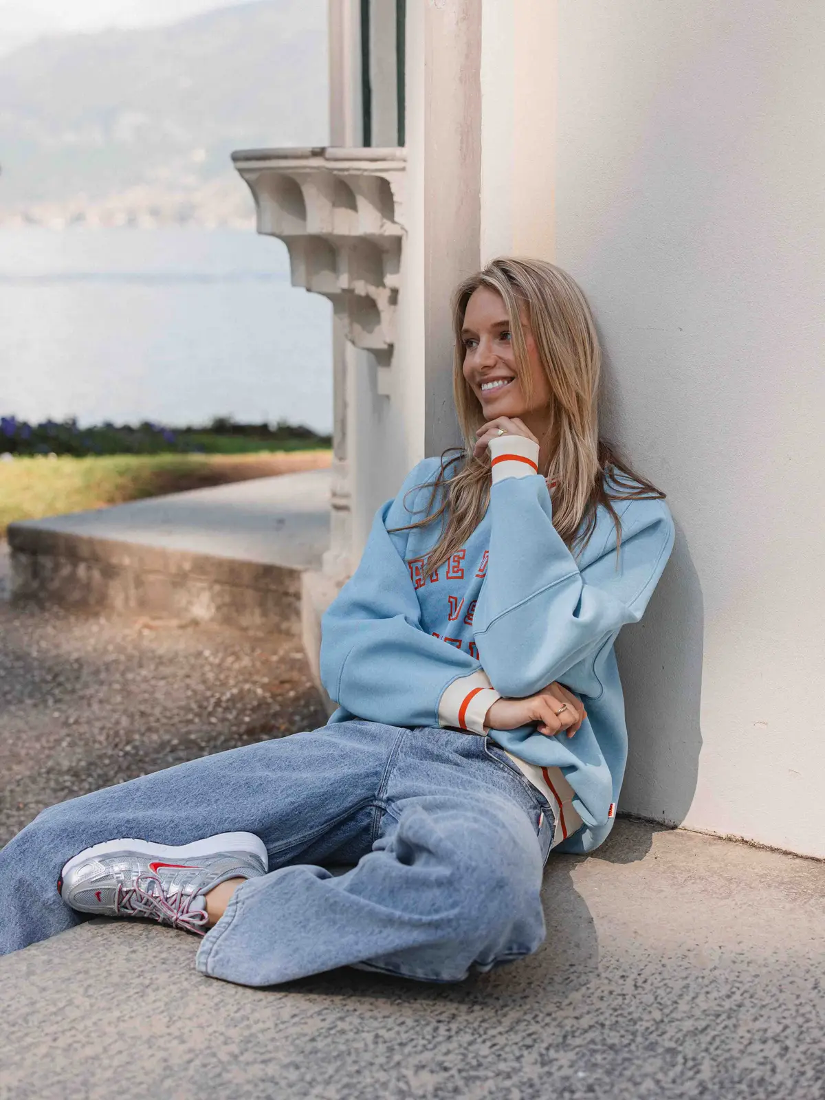 Light Blue Italy Sweater 1608 WEAR