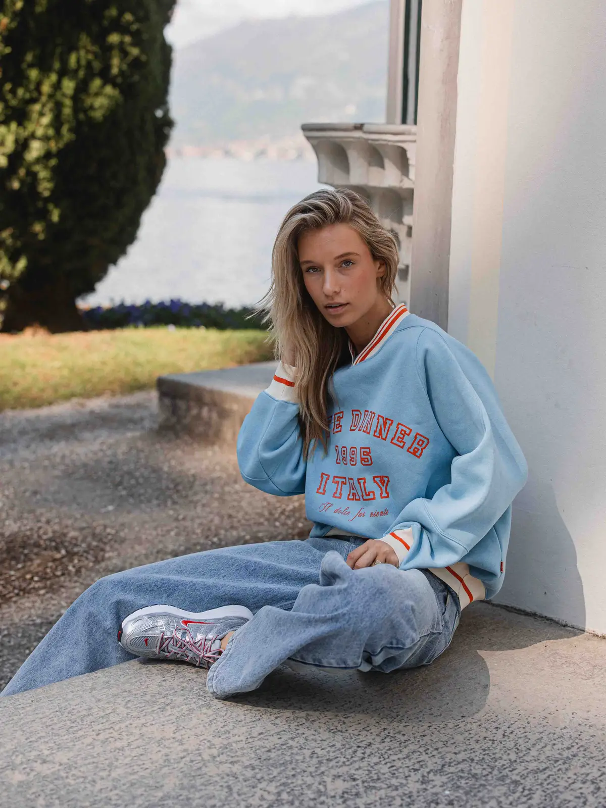Light Blue Italy Sweater 1608 WEAR