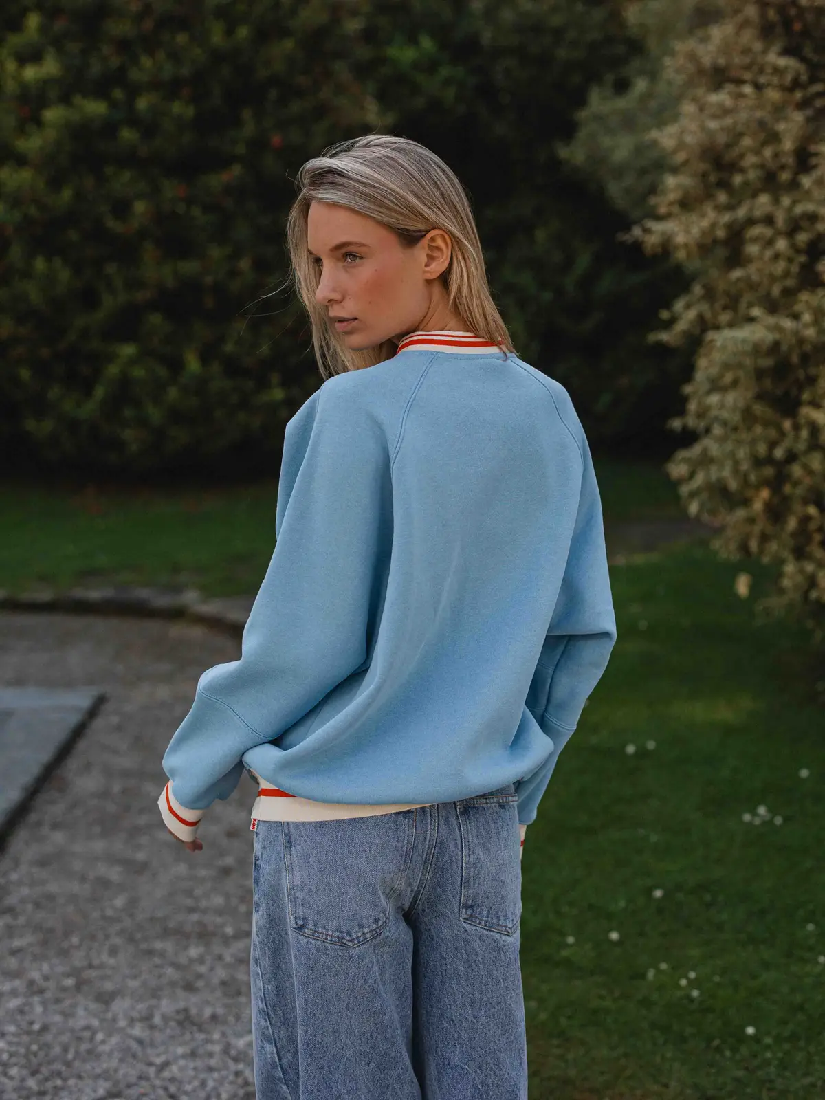 Light Blue Italy Sweater 1608 WEAR