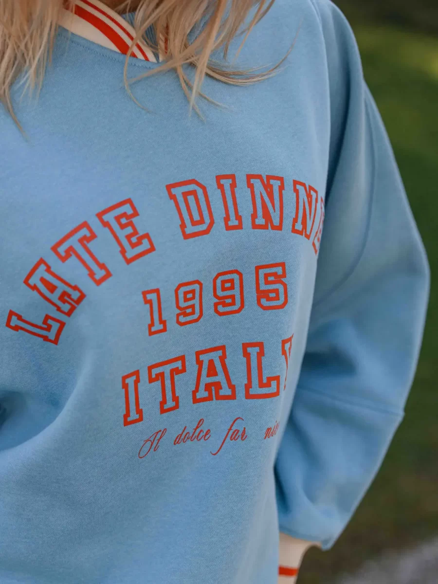 Light Blue Italy Sweater