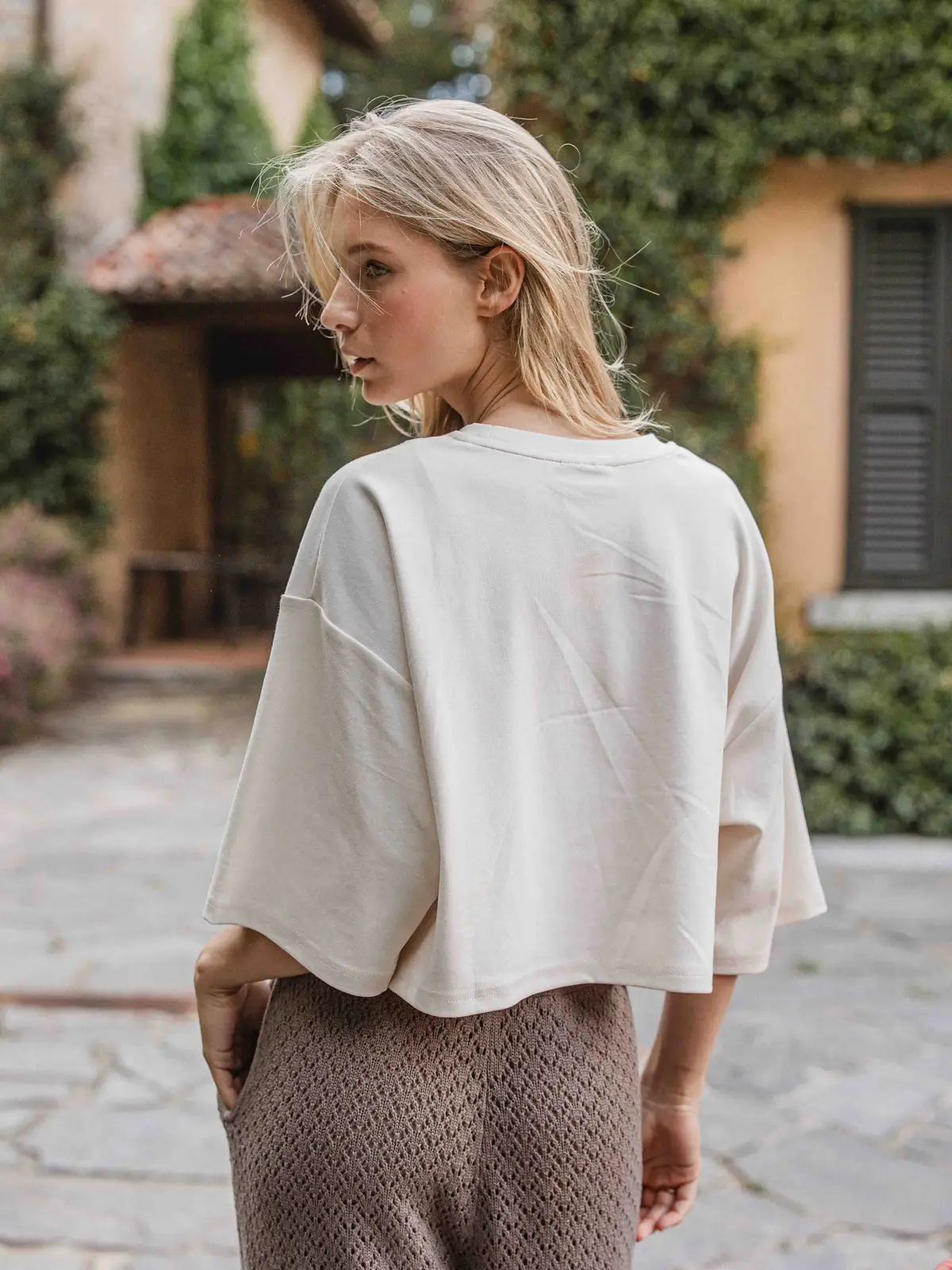 Cropped Pepper T-shirt 1608 WEAR