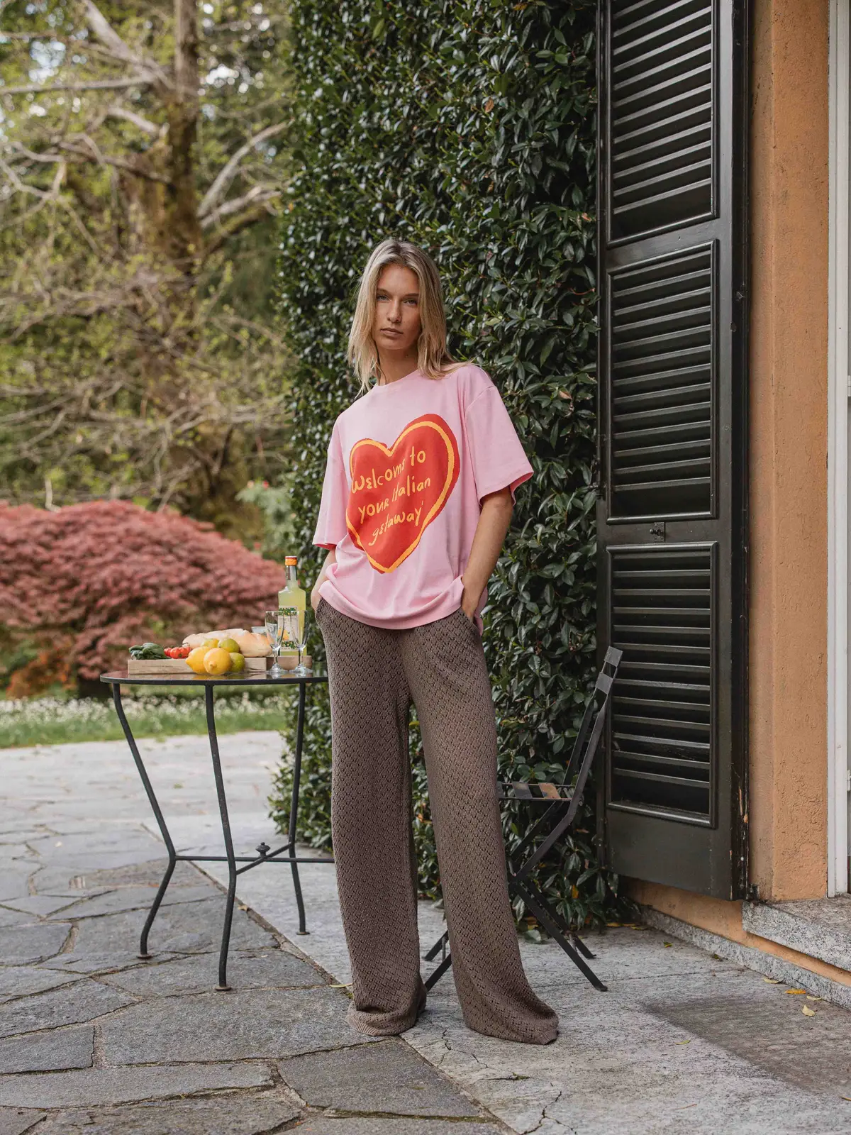 Pink Heart T-shirt 1608 WEAR