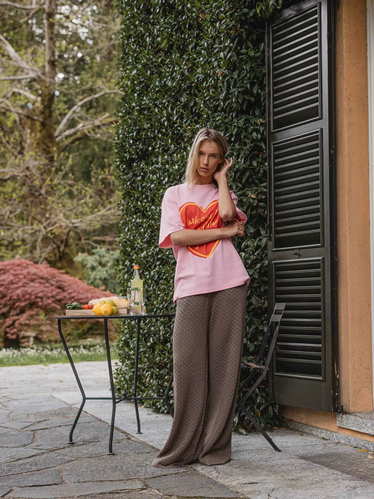 Pink Heart T-shirt 1608 WEAR