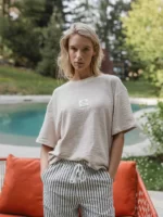 Beige Label T-shirt
