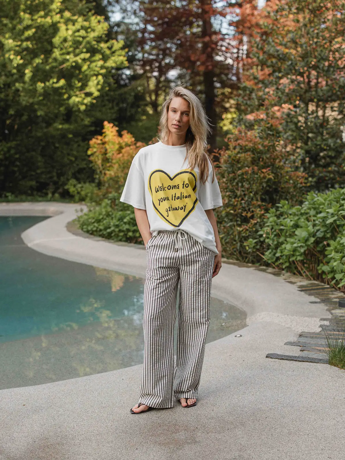 Stripe Pants 1608 WEAR