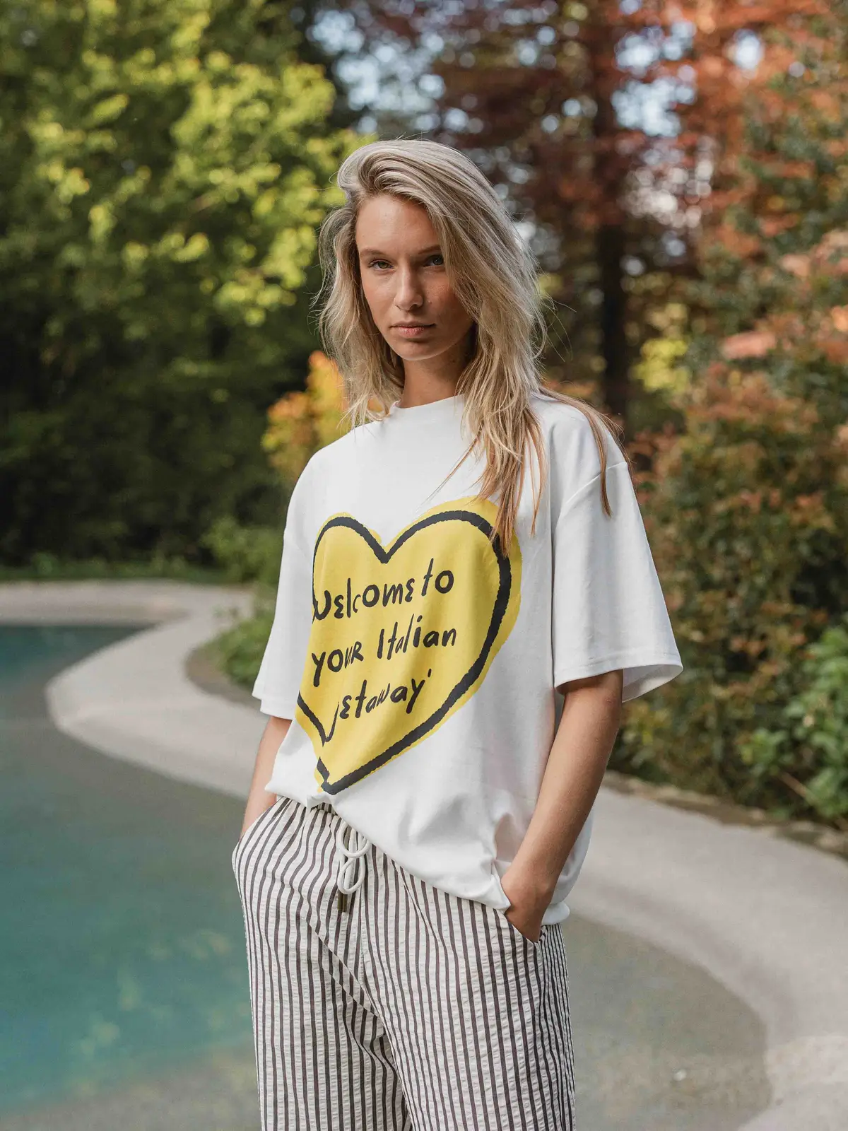 White Heart T-shirt 1608 WEAR