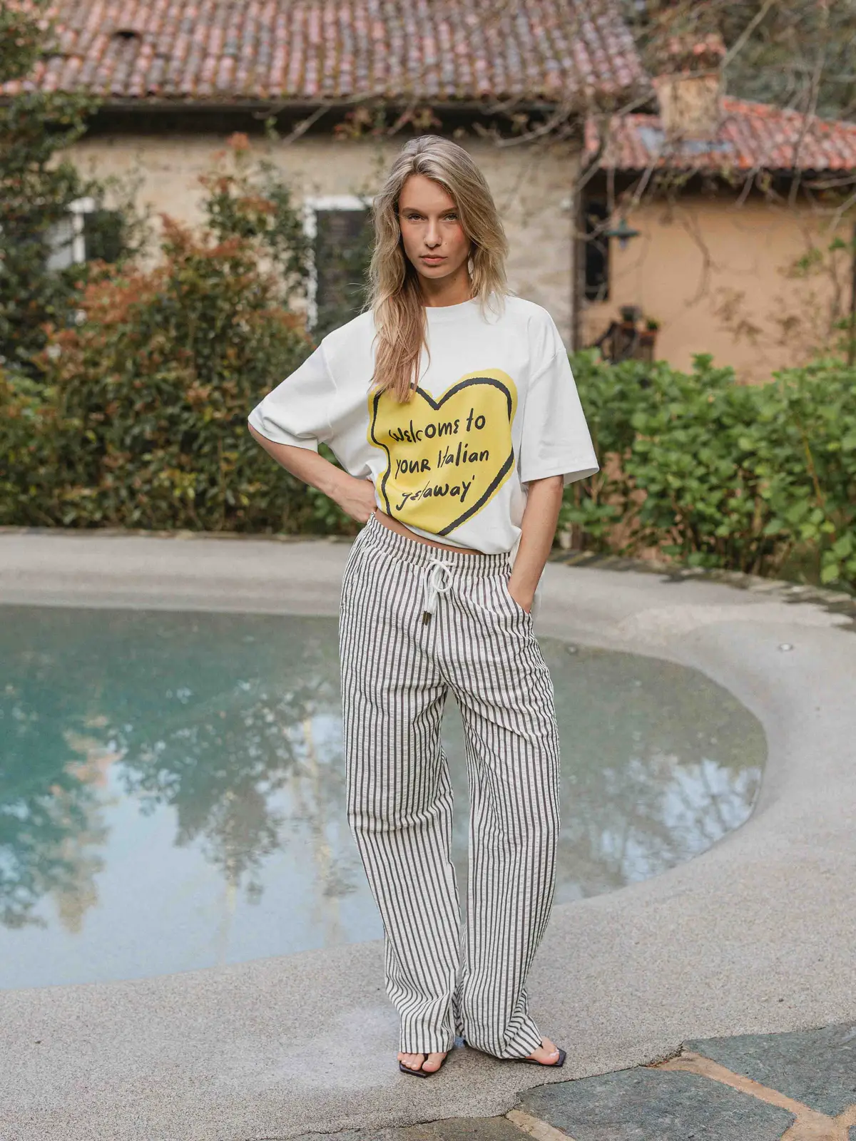 Stripe Pants 1608 WEAR