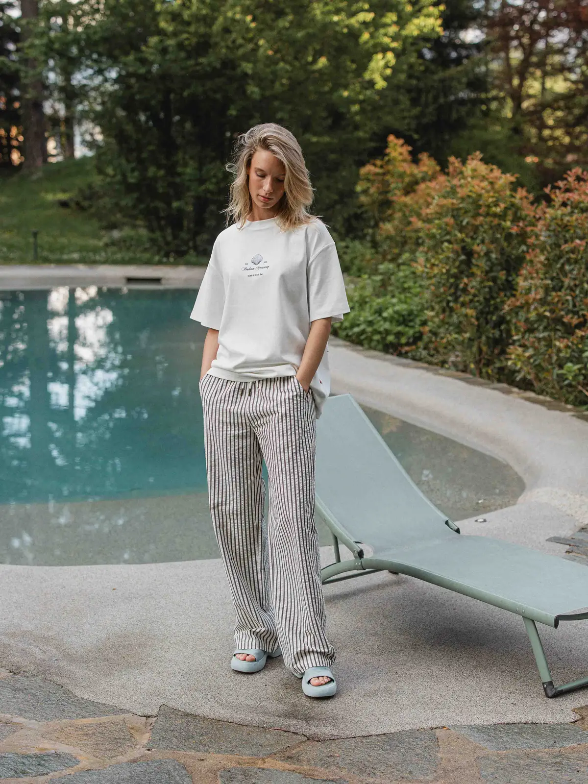 Stripe Pants 1608 WEAR