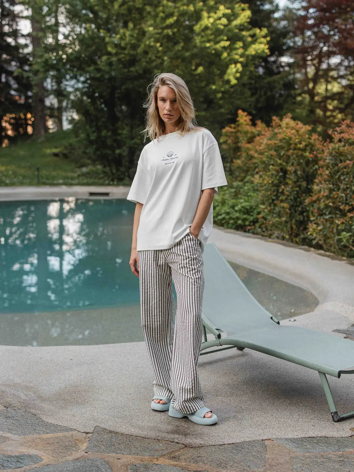 Stripe Pants 1608 WEAR