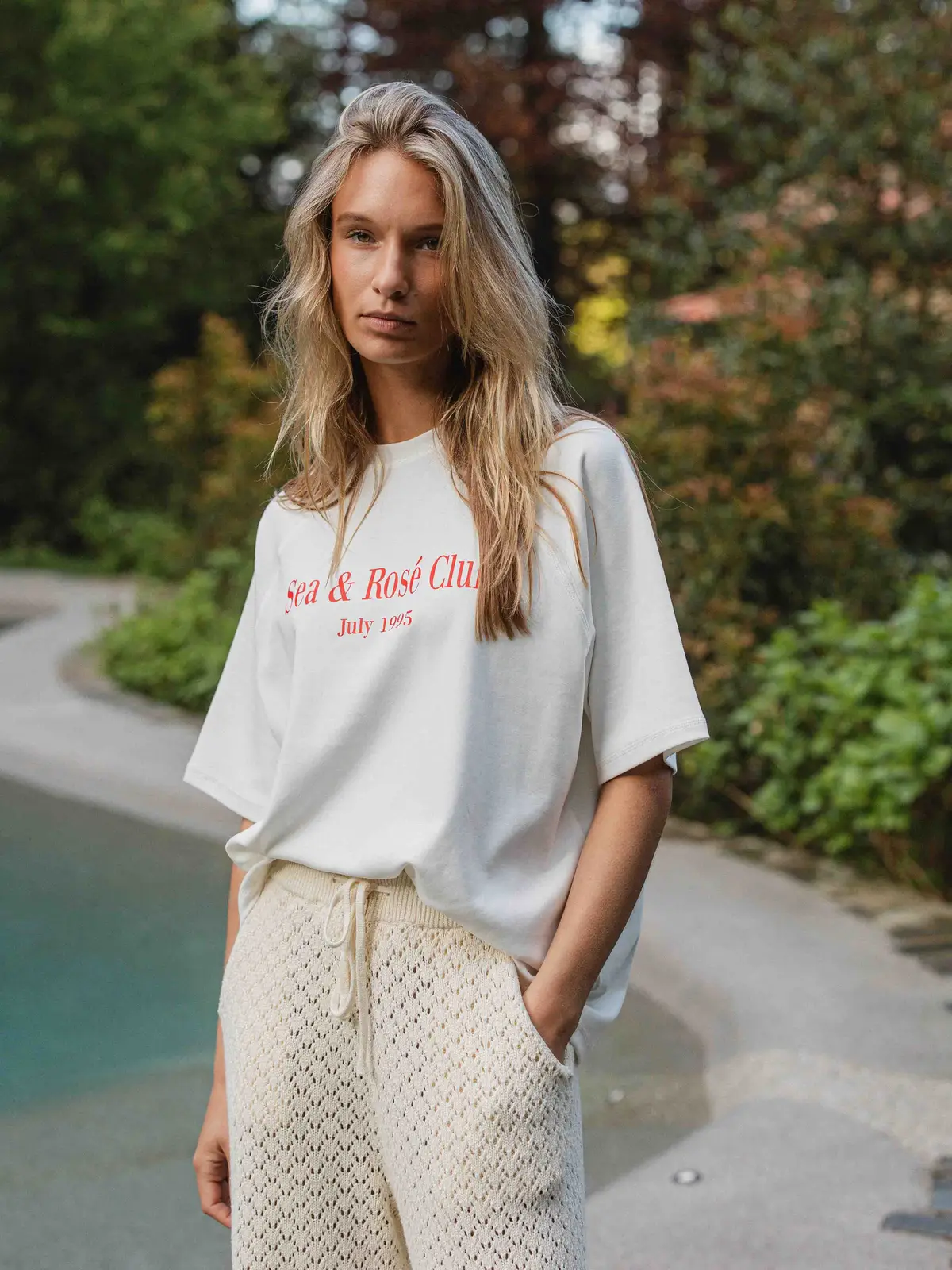 White Sea & Rose T-shirt 1608 WEAR