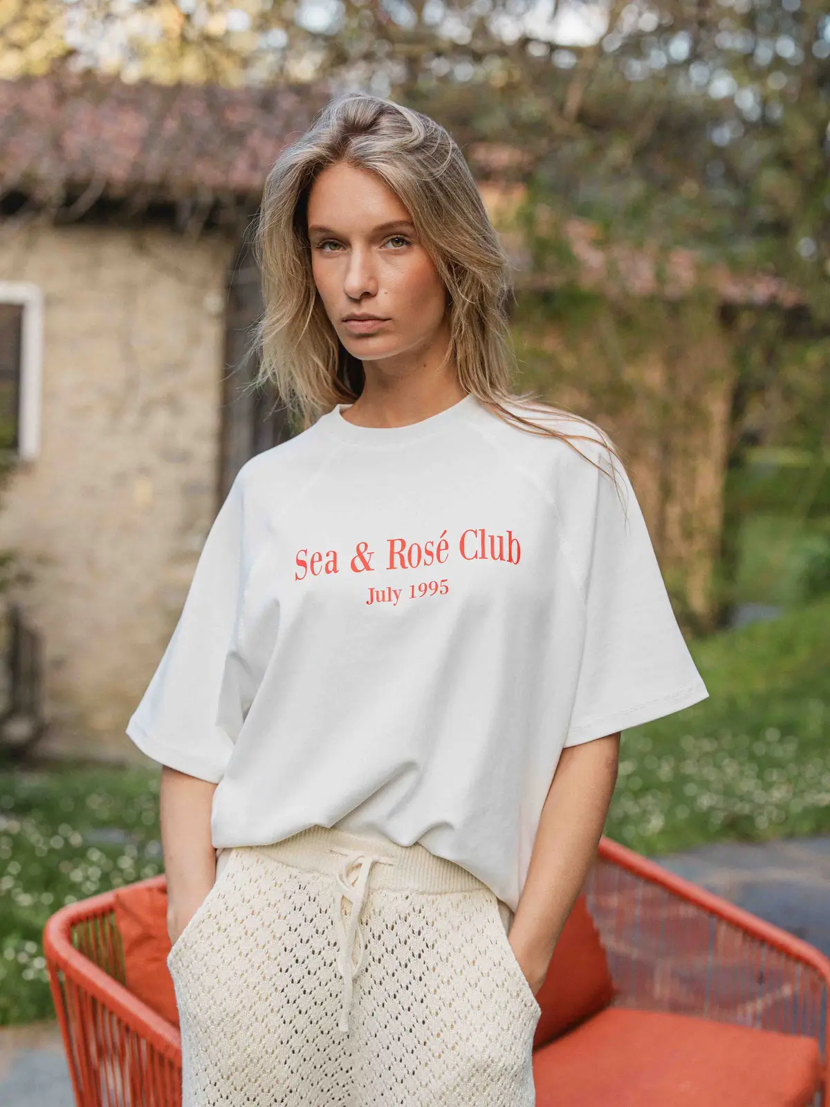 White Sea & Rose T-shirt 1608 WEAR