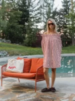 Red Stripe Dress