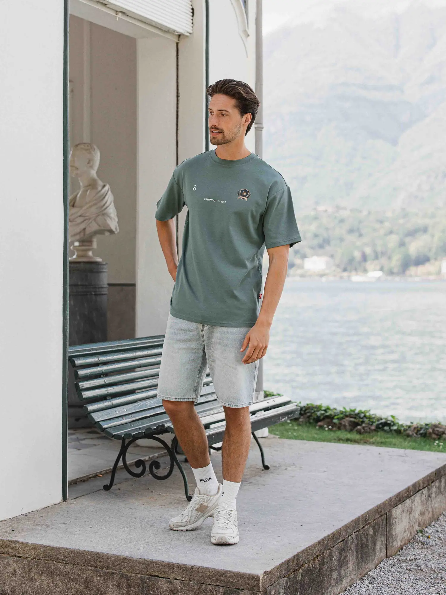Green Anniversary Oversized T-shirt 1608 WEAR