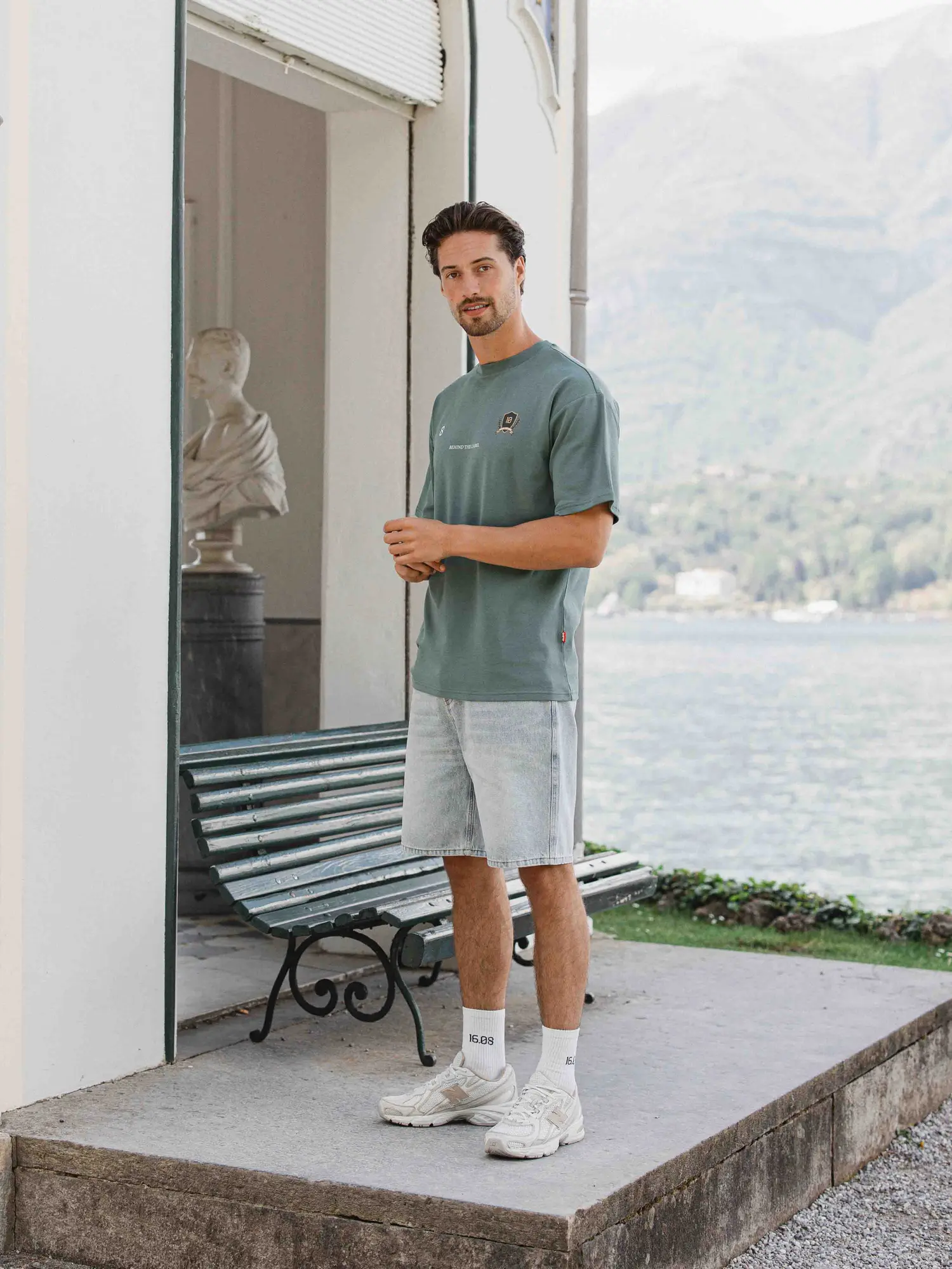 Green Anniversary Oversized T-shirt 1608 WEAR