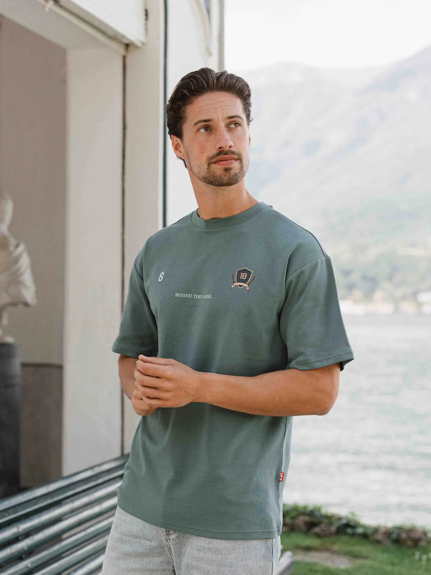 Green Anniversary Oversized T-shirt 1608 WEAR