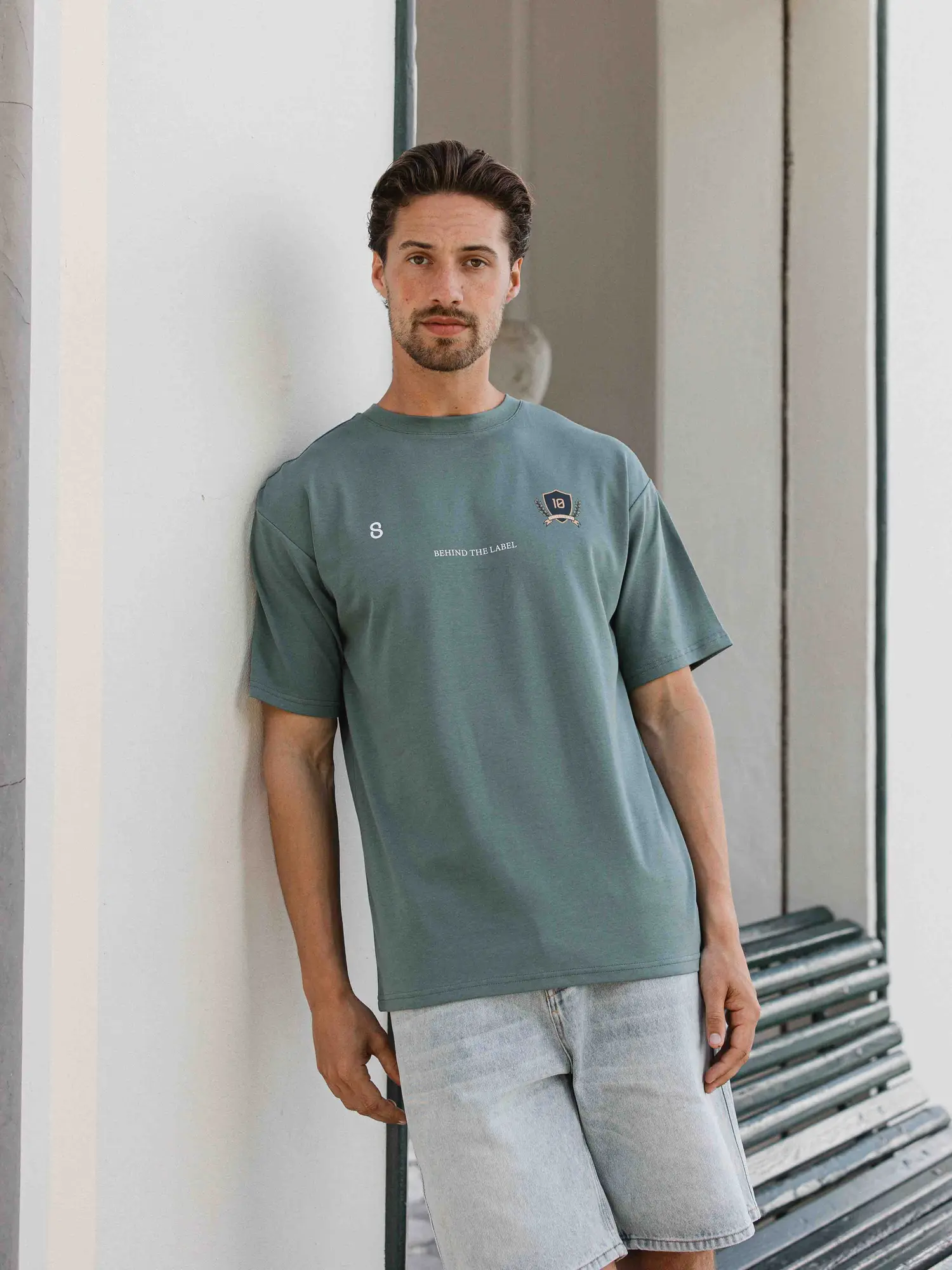 Green Anniversary Oversized T-shirt 1608 WEAR