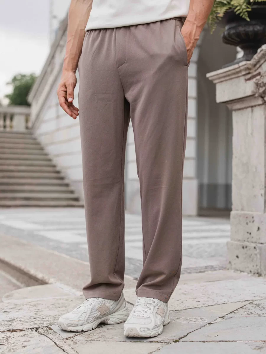 Brown Casual Pants