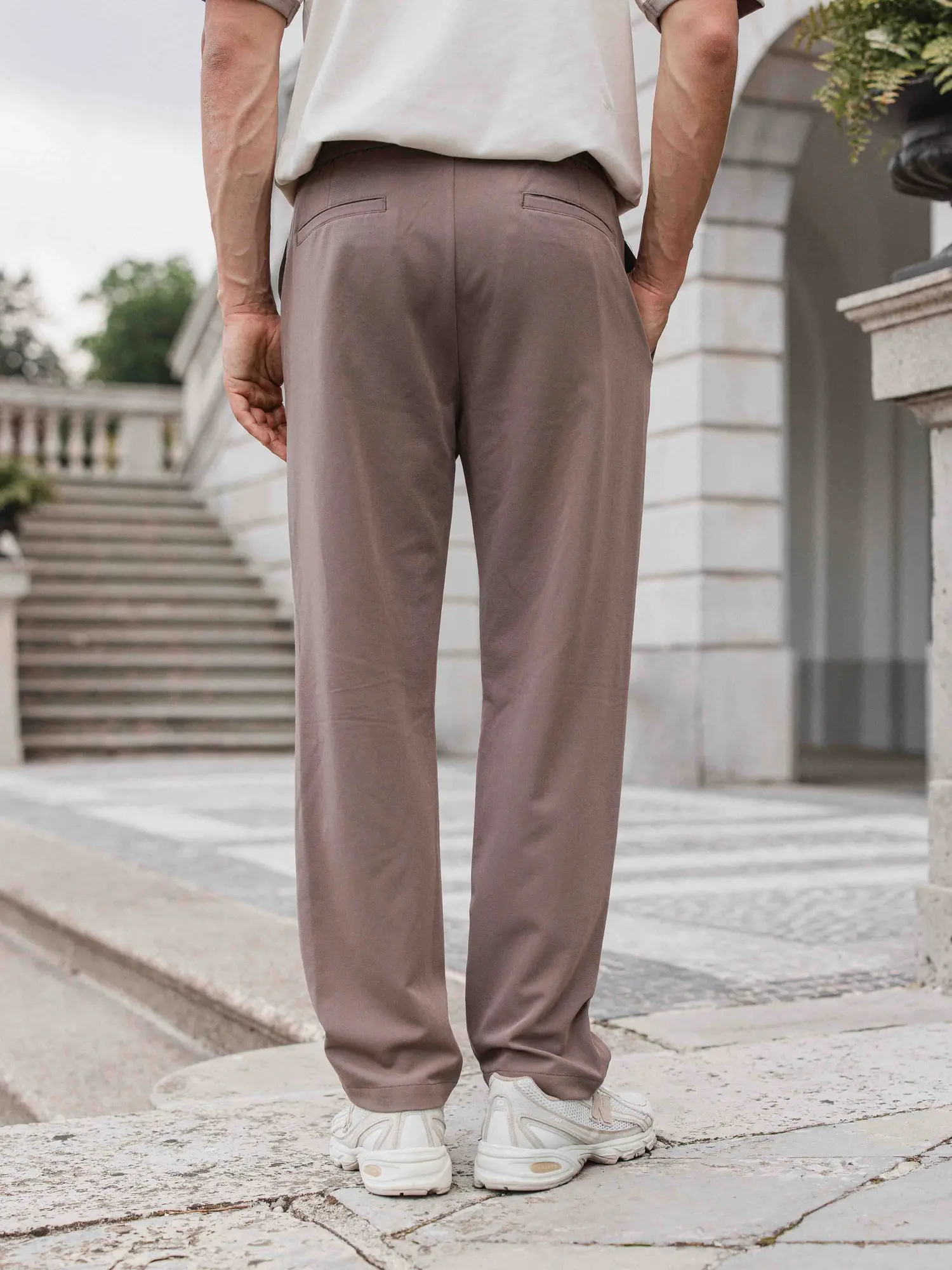Brown Casual Pantalon 1608 WEAR