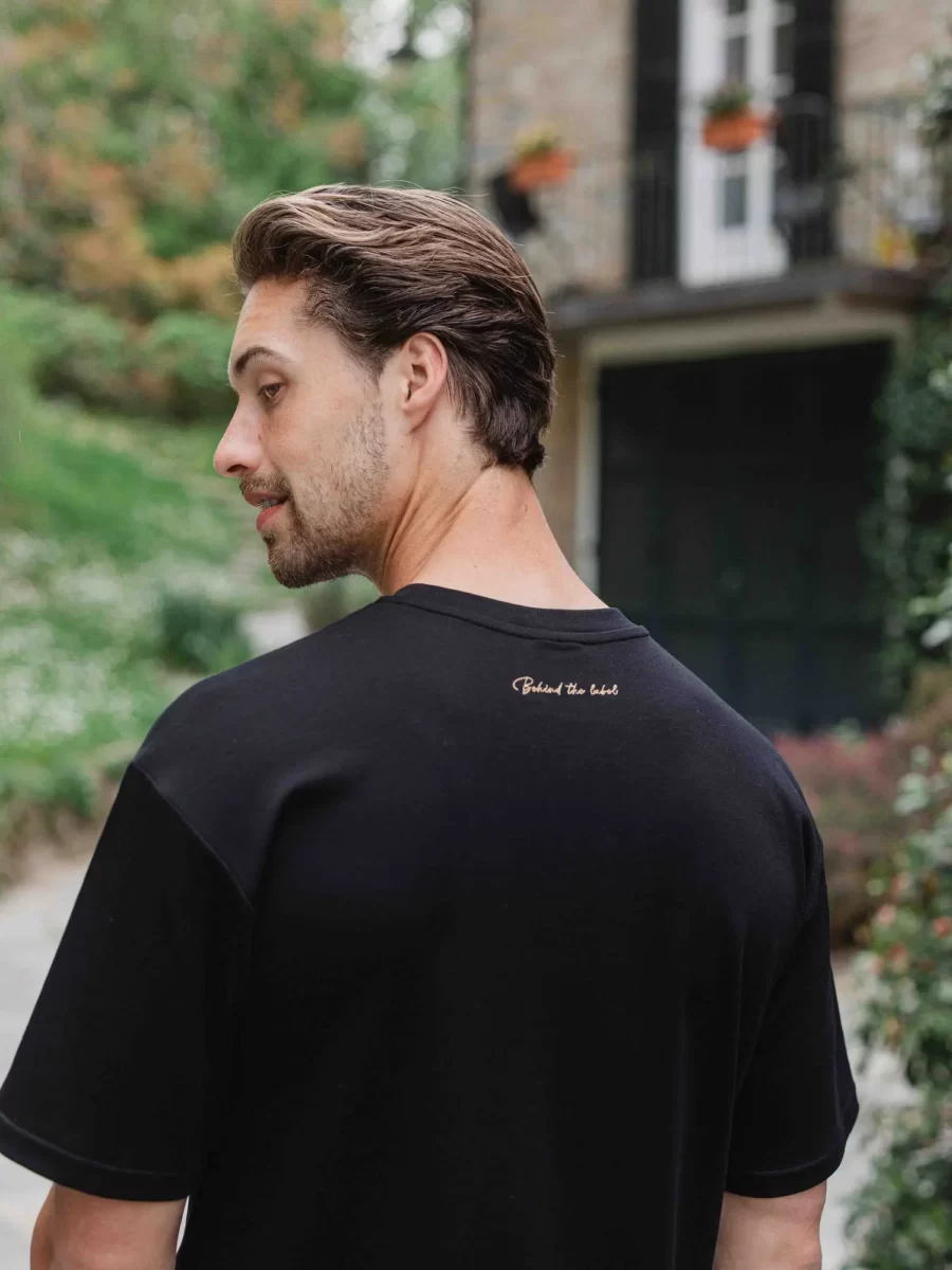 Black Behind Oversized T-shirt