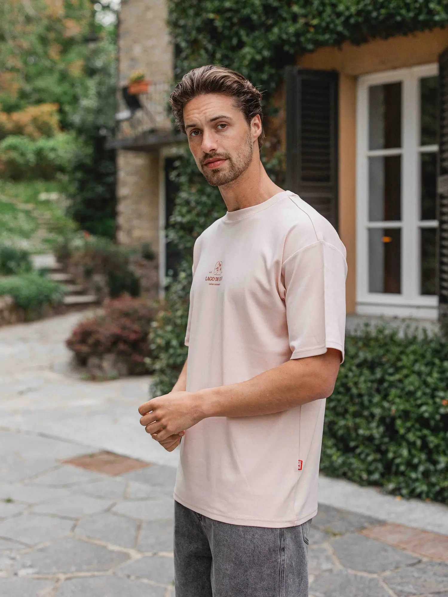 Pink Lago Oversized T-shirt 1608 WEAR