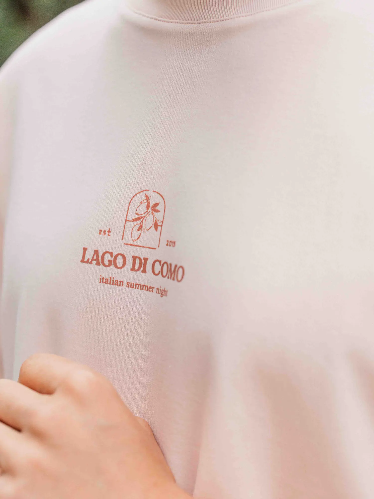 Pink Lago Oversized T-shirt 1608 WEAR